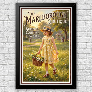 Poster Publicités de mode pour enfants des années 1920