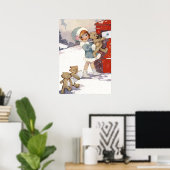 Poster Publier des lettres de Noël par Agnes Richardson (Bureau à domicile)