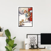 Poster Publier des lettres de Noël par Agnes Richardson (Bureau à domicile)