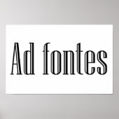 Poster Publier des polices (Devant)