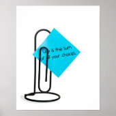 Poster Publier l'affiche des notes (Devant)