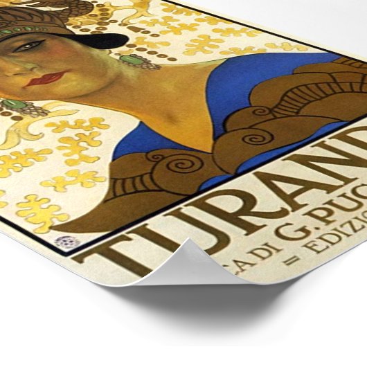 Poster Puccini / Turandot (Coin)