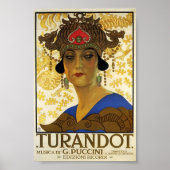 Poster Puccini / Turandot (Devant)