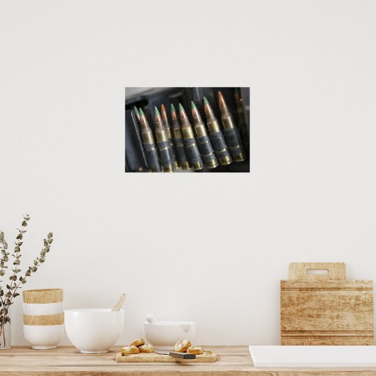 Poster Puces courbées pour un wea automatique M-249 (Cuisine)