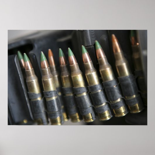 Poster Puces courbées pour un wea automatique M-249 (Devant)