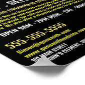 Poster Puces d'or, Argonnerie, Publicité de magasin (Coin)