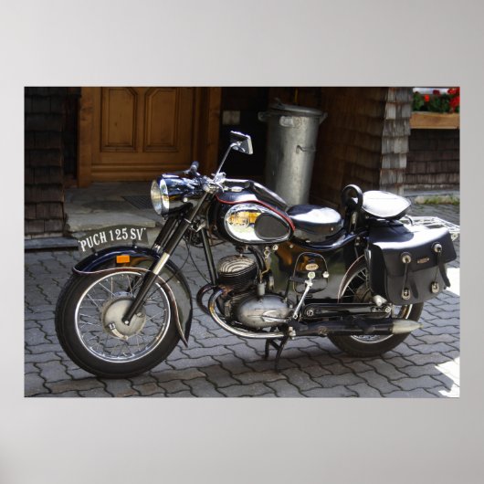 Poster Puch 125 SV (Devant)