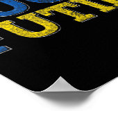 Poster PUCK FUTIN I Stand With Ukraine (Coin)