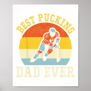 Poster Pucking Papa Retro Père & #39 ; s Cadeau de jour p