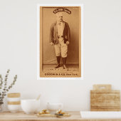Poster Pud Galvin Baseball Card 1887 (Cuisine)