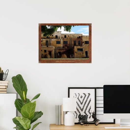 Poster Pueblo (Bureau à domicile)