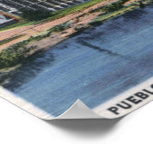 Poster Pueblo, Colorado - Boat House & Rustic (Coin)