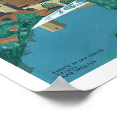 Poster Puente de San Martin, Tolède (Coin)