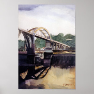 Poster Puente del Pedrido (La Corogne)