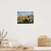 Poster Puente La Reina, Le Chemin de Saint Jacques, Espag (Cuisine)