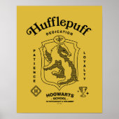 Poster PUFFEBOUFF™ Dédication Patience Loyauté Blason (Devant)