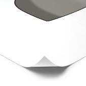 Poster Puffin à main fine (Coin)