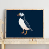Poster Puffin | Mur d'hiver de Puffin Imprimer pour la ch