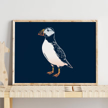 Puffin | Mur d'hiver de Puffin Imprimer pour la ch