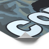 Poster Puffins & Cruise Ship - Cordova, Alaska (Coin)