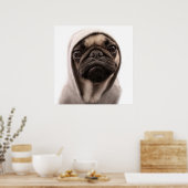 Poster Pug (Cuisine)