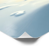 Poster Pug at the Winter Fairgrounds Christmas Painting (Coin)