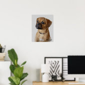 Poster Puggle Art Prints (Bureau à domicile)