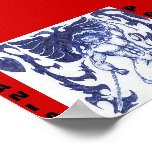 Poster puissance albanaise (Coin)