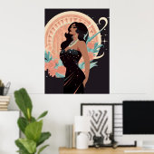 POSTER PUISSANCE DE BEAUTÉ #1 (Bureau à domicile)