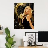 POSTER PUISSANCE DE BEAUTÉ #3 (Bureau à domicile)