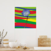 POSTER PUISSANCE DE FLEURS (Cuisine)