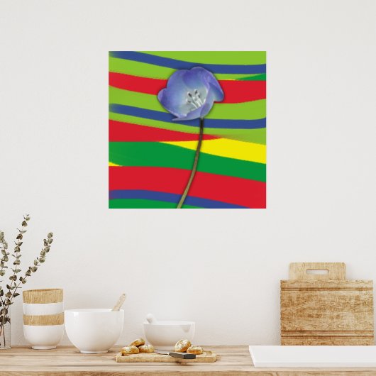 POSTER PUISSANCE DE FLEURS (Cuisine)