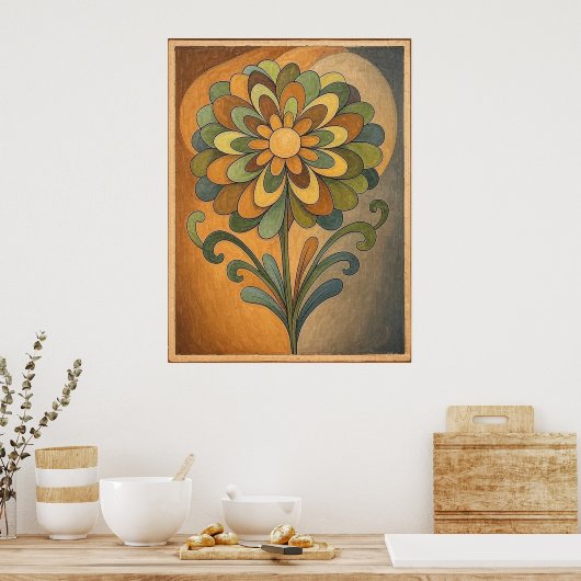 Poster Puissance de flux (Cuisine)