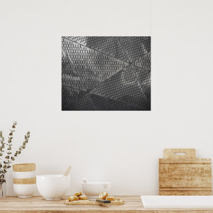 Poster Puissance de la construction en acier Intensible I