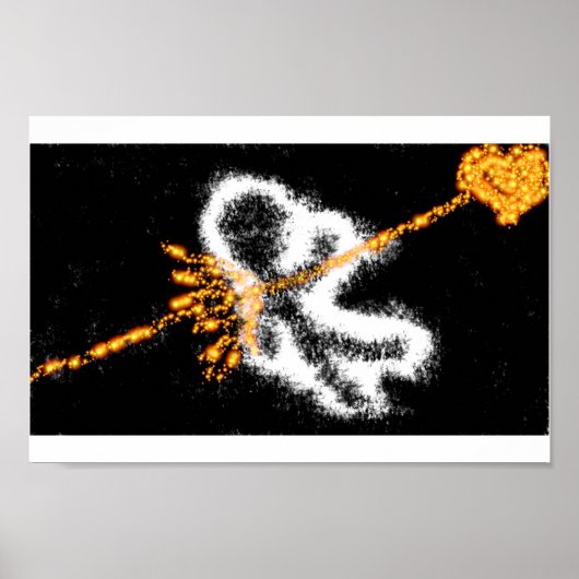 Poster Puissance de l'amour "Fireball Series" (Devant)