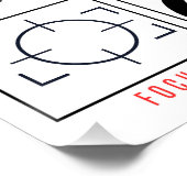 Poster Puissance de l'équipe de pit – 100% conducteur (Coin)