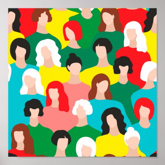 Poster Puissance des filles (Devant)