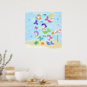 Poster puissance des filles (Cuisine)