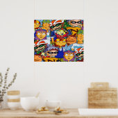 Poster Puissance des roquettes (Cuisine)