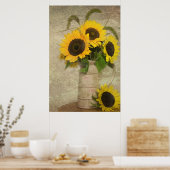 Poster Puissance du tournesol (Cuisine)