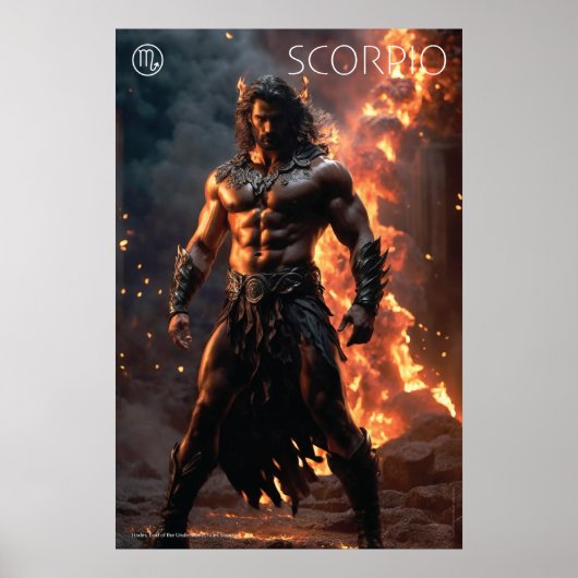 Poster Puissance du zodiaque : Scorpio (Devant)