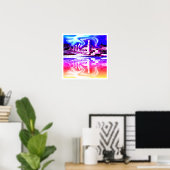 Poster Puissance d'un ange guerrier art (Bureau à domicile)