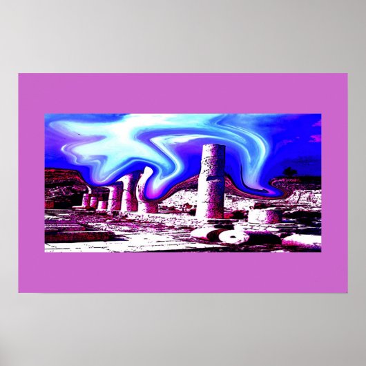 POSTER PUISSANCE D'UN ANGE SAINT-GUERRIER (Devant)