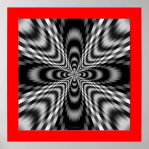 Poster Puissance émettant la croix