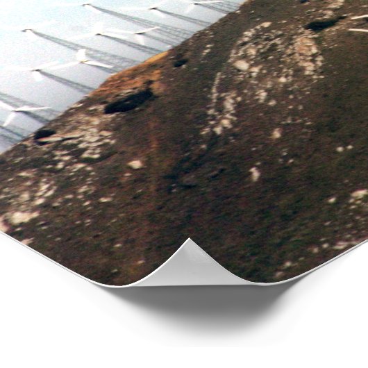 Poster Puissance éolienne (Coin)