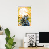 Poster puissance et grâce (Bureau à domicile)