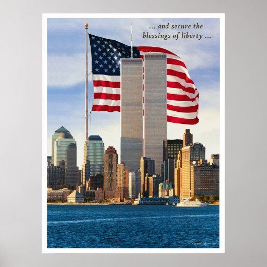 Poster Puissance tour jumelle (Devant)