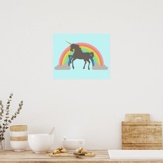 Poster Puissance Unicorne (Cuisine)