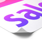 Poster Puissant 50% DE BON VOYAGE - vente au détail (Coin)