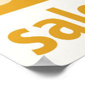 Poster Puissant 50% DE RÉDUCTION SUR VENTE Signal - affic (Coin)